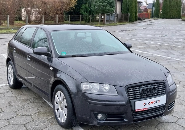 Audi A3 cena 24500 przebieg: 199000, rok produkcji 2007 z Ciężkowice małe 529